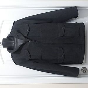 Men's Old Navy Charcoal Peacoat